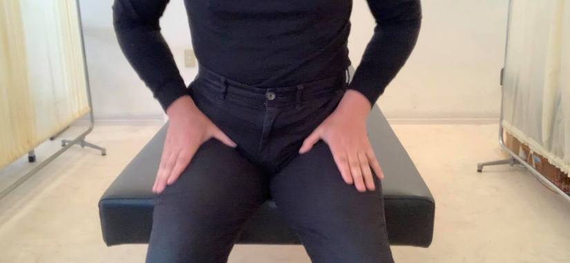 鼠径部からももほぐし