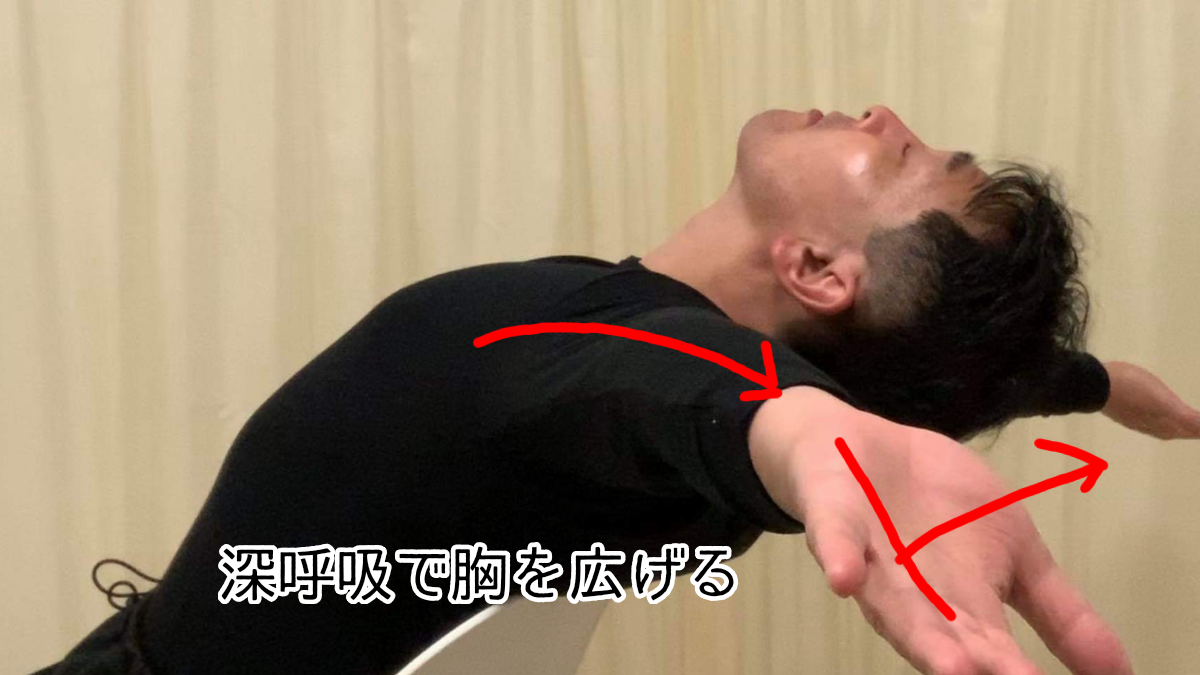 胸腺リンパ節ストレッチ